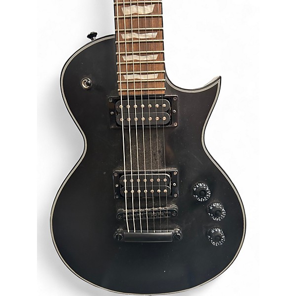 Used ESP LTD EC-257 Flat Black Solid Body Electric Guitar