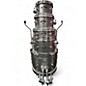 Used Pearl 5 Piece ROADSHOW JR Silver Sparkle Drum Kit thumbnail