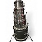 Used Pearl 5 Piece ROADSHOW JR Silver Sparkle Drum Kit