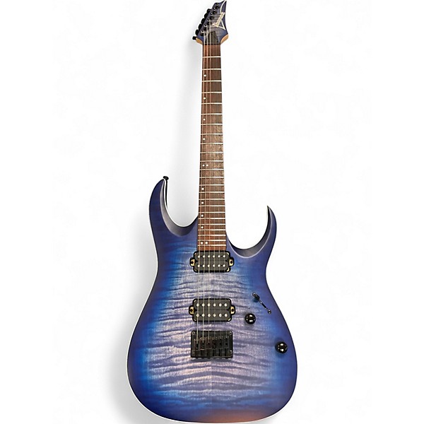 Used Ibanez RGA42FM Blue Burst Solid Body Electric Guitar