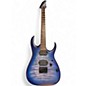Used Ibanez RGA42FM Blue Burst Solid Body Electric Guitar thumbnail