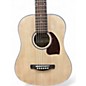 Used Ibanez pf2be mini Natural Acoustic Guitar