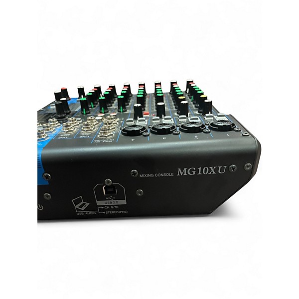 Used Yamaha MG10XU 10 Channel Mixer with Effects Unpowered Mixer