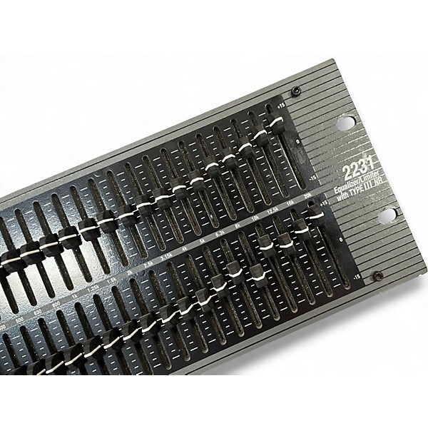Used dbx 2231 Dual 31-Band Graphic Equalizer