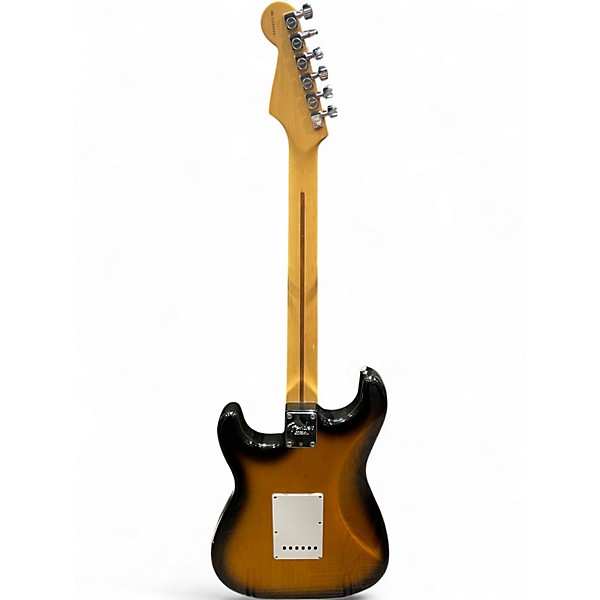 Used Fender American Stratocaster 2 Tone Sunburst Solid Body Electric Guitar