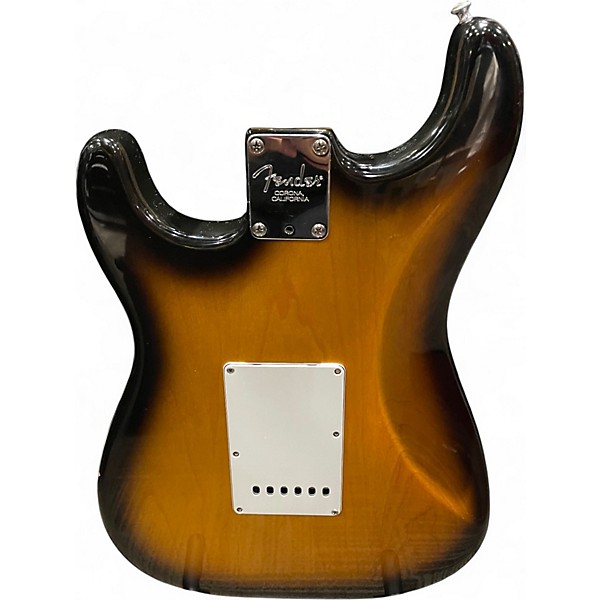 Used Fender American Stratocaster 2 Tone Sunburst Solid Body Electric Guitar