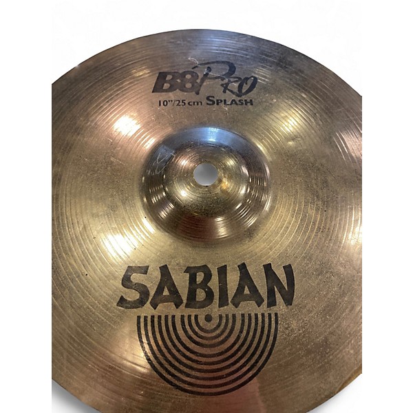 Used SABIAN 10in B8 Pro Splash Cymbal