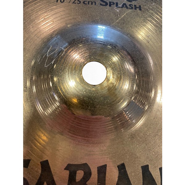 Used SABIAN 10in B8 Pro Splash Cymbal