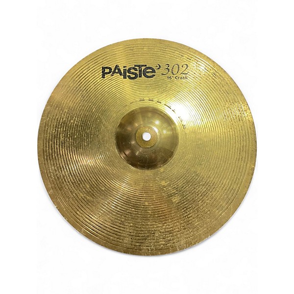 Used Paiste 16in 302 Crash Cymbal