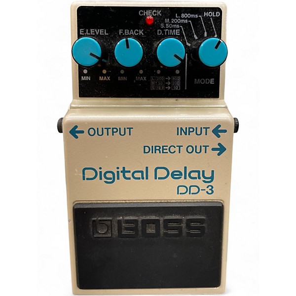 Used BOSS DD3 Digital Delay Effect Pedal