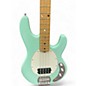 Used Sterling by Music Man Sub 4 Seafoam Green Electric Bass Guitar