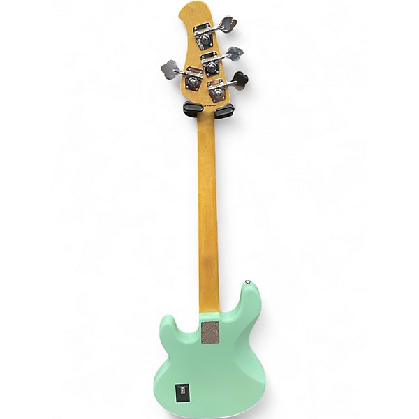 Used Sterling by Music Man Sub 4 Seafoam Green Electric Bass Guitar