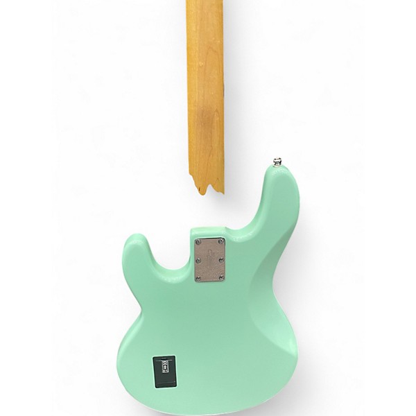 Used Sterling by Music Man Sub 4 Seafoam Green Electric Bass Guitar