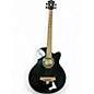 Used Ibanez AEB10BE Black Acoustic Bass Guitar thumbnail