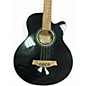 Used Ibanez AEB10BE Black Acoustic Bass Guitar