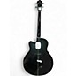 Used Ibanez AEB10BE Black Acoustic Bass Guitar