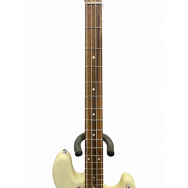 Used Fender Standard Jazz Bass Alpine White Electric Bass Guitar