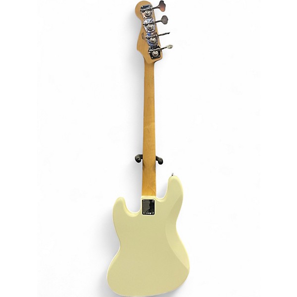 Used Fender Standard Jazz Bass Alpine White Electric Bass Guitar