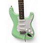 Used Squier Affinity Stratocaster Surf Green Solid Body Electric Guitar