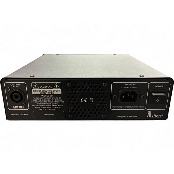 Used Ashen APG 700.4 Bass Amp Head