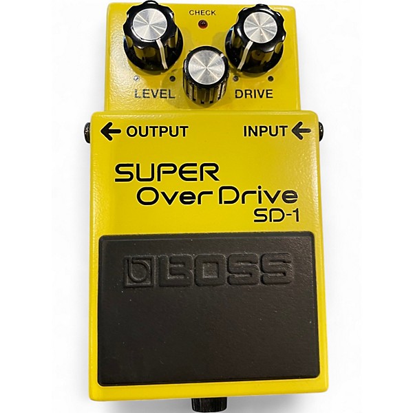 Used BOSS SD1 Super Overdrive Effect Pedal