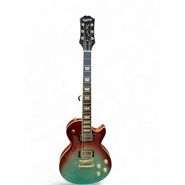 Used Epiphone Les Paul Modern Blue Solid Body Electric Guitar