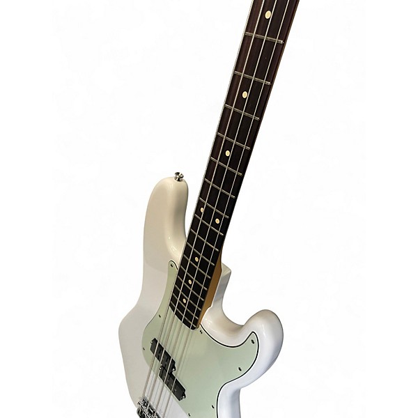 Used Fender PLAYER II PRECISION BASS Olympic White Electric Bass Guitar
