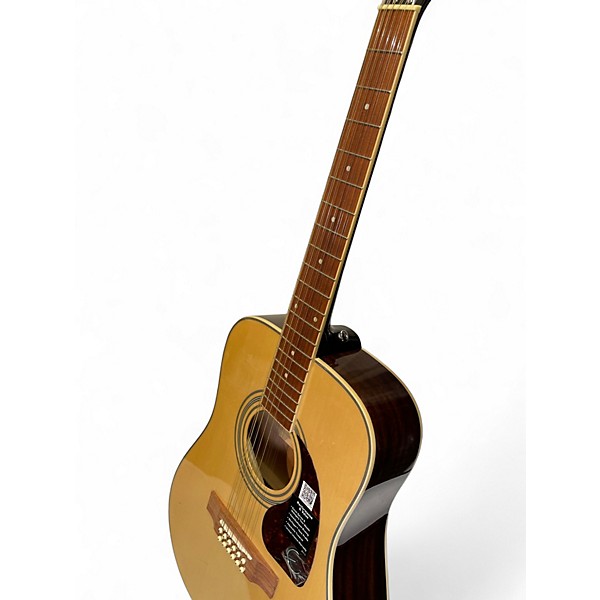 Used Epiphone DR212 Natural 12 String Acoustic Guitar