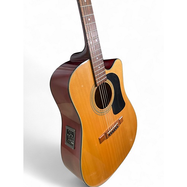 Used Washburn D10CE Amber Acoustic Electric Guitar