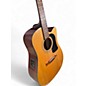 Used Washburn D10CE Amber Acoustic Electric Guitar