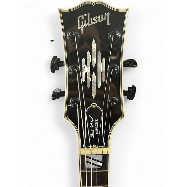 Used Gibson Les Paul Supreme Ebony Solid Body Electric Guitar