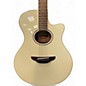 Used Yamaha APX600 Antique White Acoustic Electric Guitar