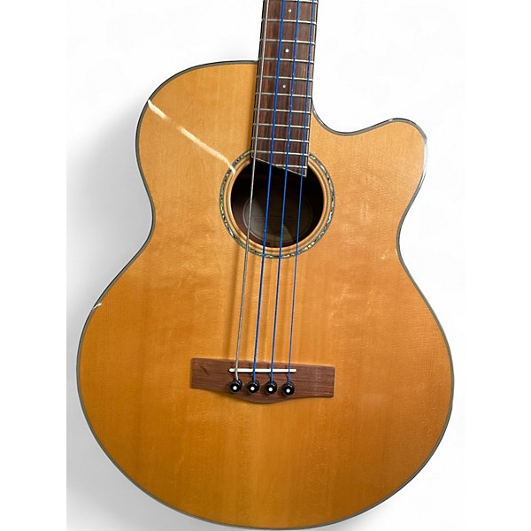Used Fender GB41SCE Natural Acoustic Bass Guitar