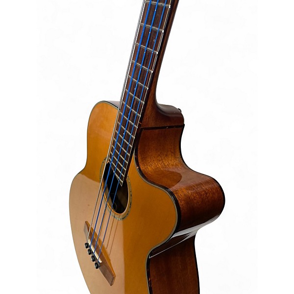 Used Fender GB41SCE Natural Acoustic Bass Guitar