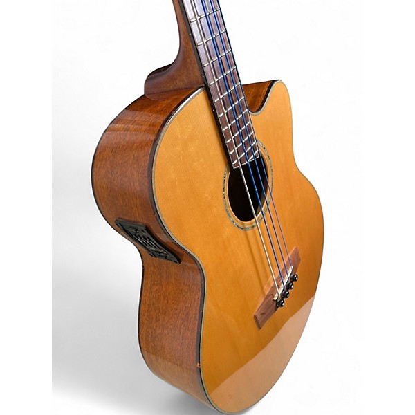 Used Fender GB41SCE Natural Acoustic Bass Guitar