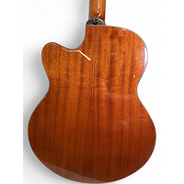 Used Fender GB41SCE Natural Acoustic Bass Guitar