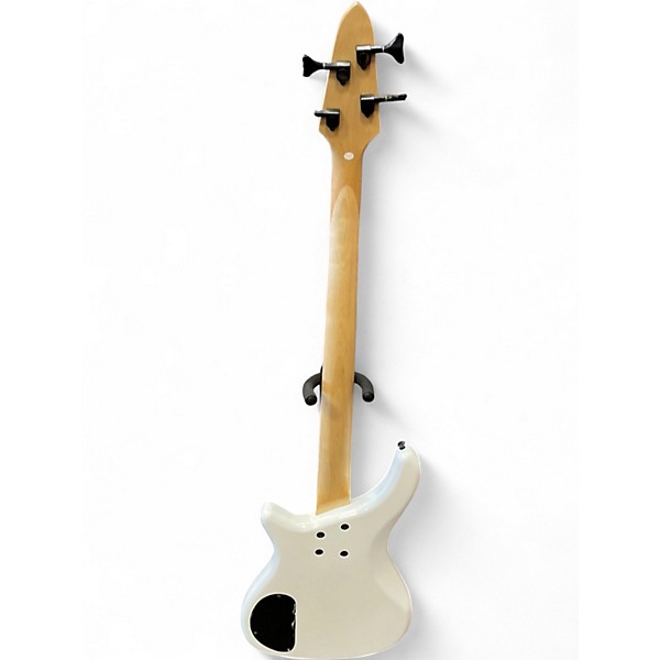 Used Rogue LX200BF White Electric Bass Guitar
