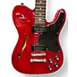 Used Fender JA90 Jim Adkins Thinline Telecaster Cherry Hollow Body Electric Guitar