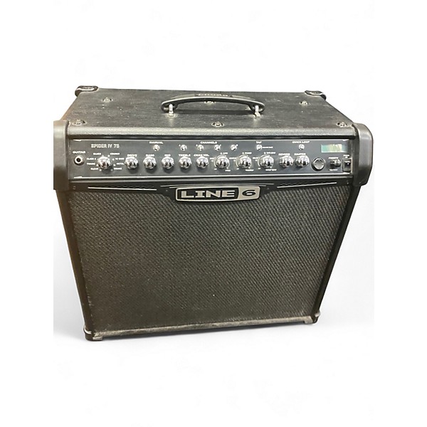 Used Line 6 Spider IV 75W 1x12 Guitar Combo Amp