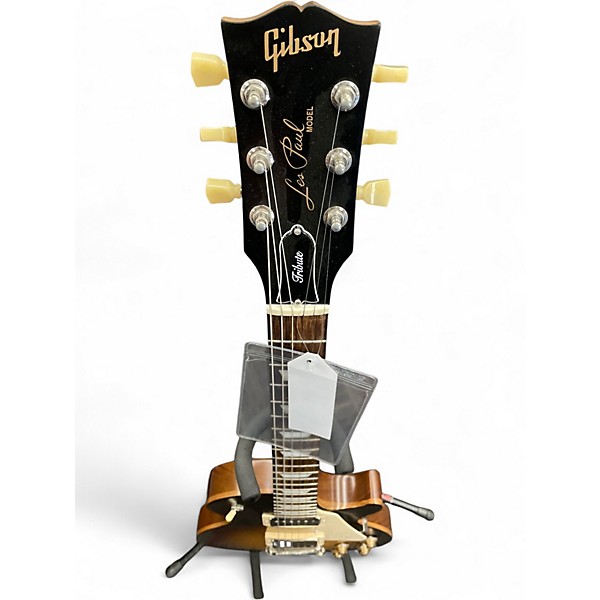 Used Gibson Les Paul Tribute Tobacco Burst Solid Body Electric Guitar