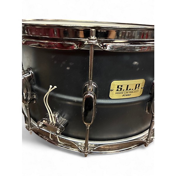 Used TAMA 14X8 SLP Big Black Steel Black Drum