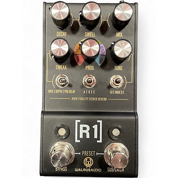 Used Walrus Audio Mako Series R1 High-Fidelity Reverb Effect Pedal