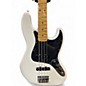 Used Fender Player Jazz Bass Olympic White Electric Bass Guitar