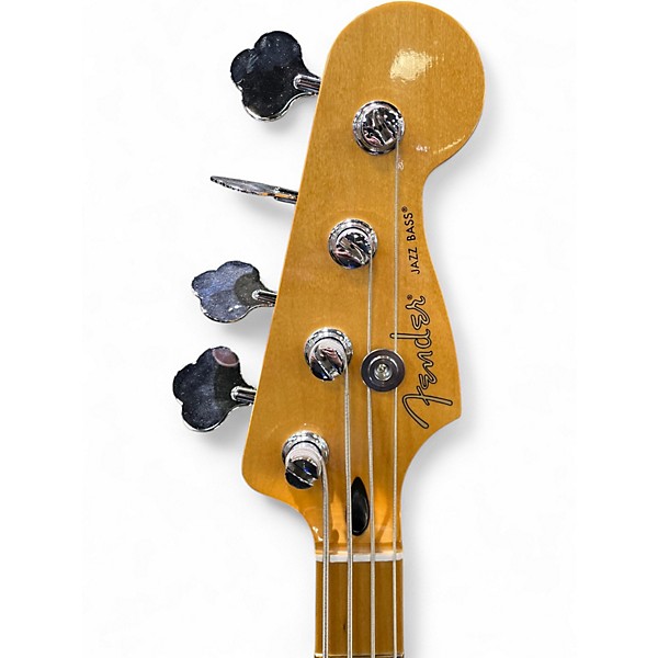 Used Fender Player Jazz Bass Olympic White Electric Bass Guitar