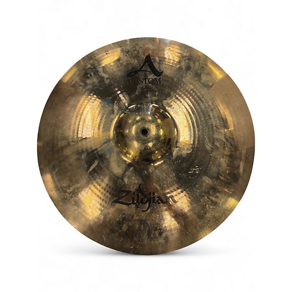 Used Zildjian 19in A Custom 19 Crash Brilliant Cymbal