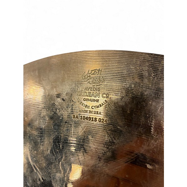 Used Zildjian 19in A Custom 19 Crash Brilliant Cymbal
