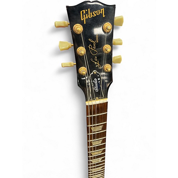 Used Gibson Les Paul Studio 3 Color Sunburst Solid Body Electric Guitar