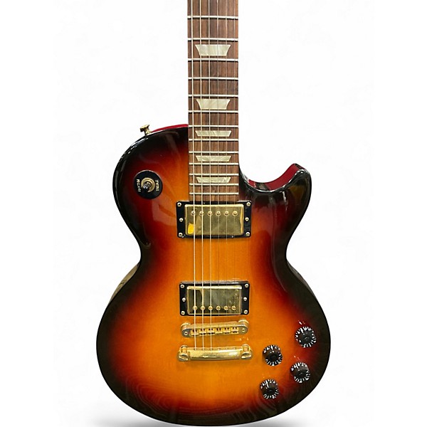 Used Gibson Les Paul Studio 3 Color Sunburst Solid Body Electric Guitar