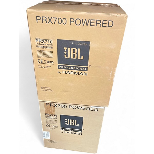 Used JBL Prx710 pair Powered Speaker