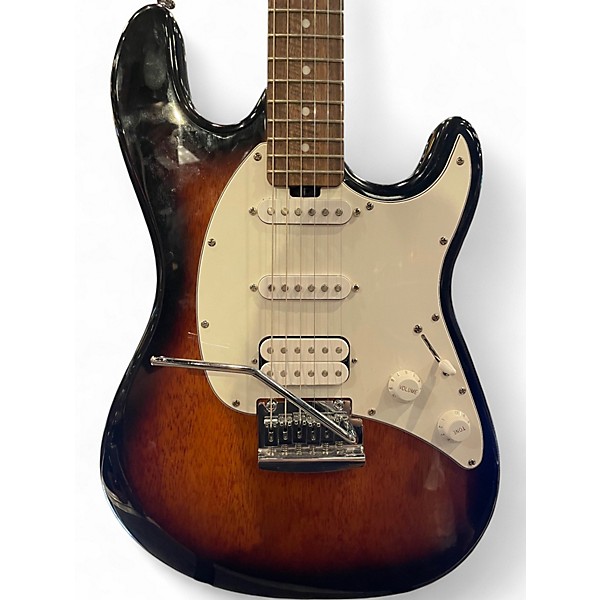 Used Sterling by Music Man Sub Series Cutlass Sunburst Solid Body Electric Guitar